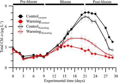 Temperature Fluctuation Attenuates the Effects of Warming in Estuarine Microbial Plankton Communities